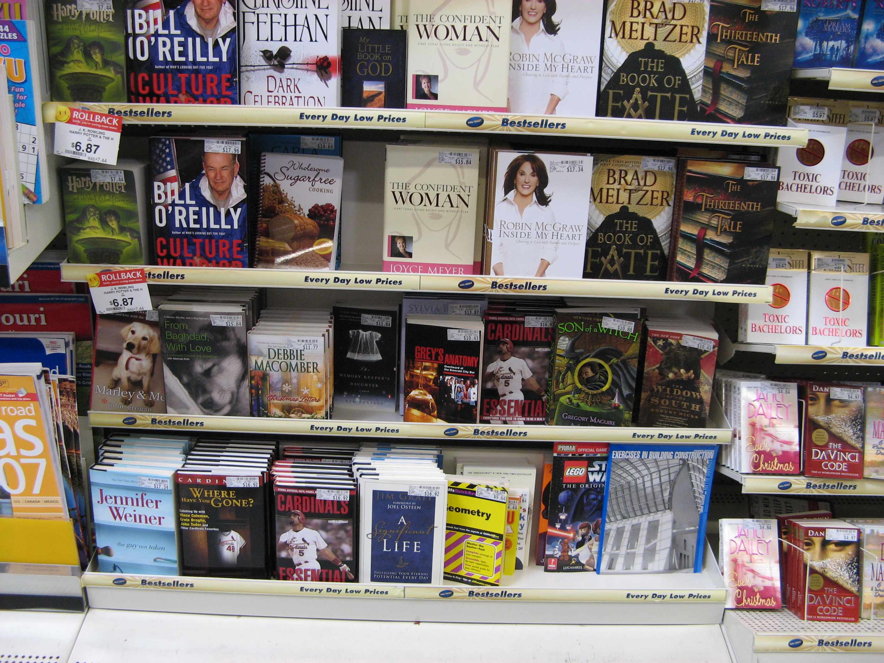The books of WalMart Dangerous Intersection